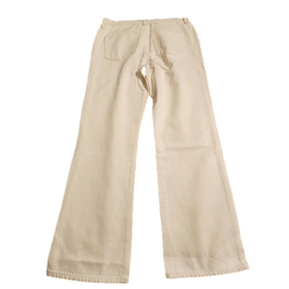 J. Crew Wide-leg denim trouser in‎ white size 32 - Picture 4 of 14